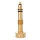 1/2inch NPT Adjustable Copper Straight Nozzle Connector Garden Water Hose Repair Quick Connect Irrigation Pipe Fittings Car Wash Adapter