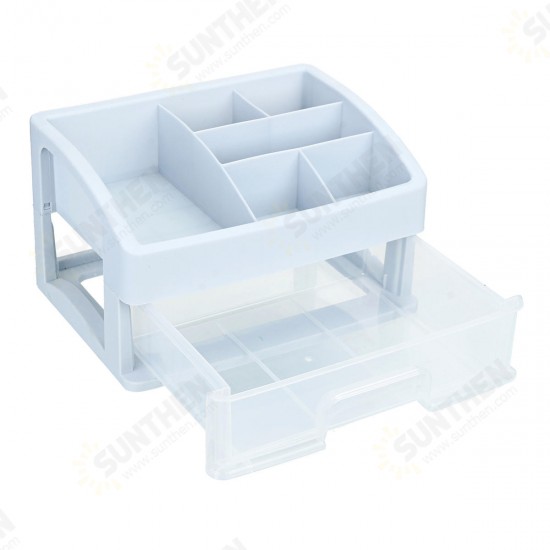 1/2/3 Layers Plastic Desktop Organizer Drawer Makeup Holder Box Make Sundry Storage Box Container