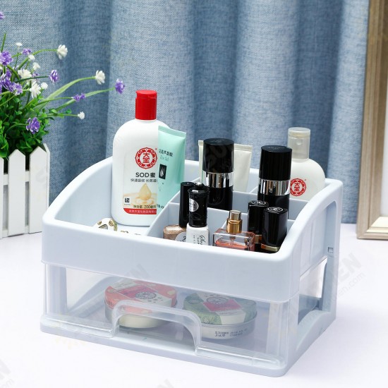 1/2/3 Layers Plastic Desktop Organizer Drawer Makeup Holder Box Make Sundry Storage Box Container