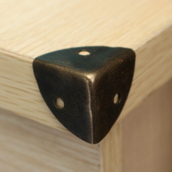 12Pcs Wooden Corner Protector Desk Edge Protector Guard Child-Safely Hardware Parts