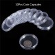 18-22mm Boxed Lighthouse Coin Capsules Coins Display Storage Cases