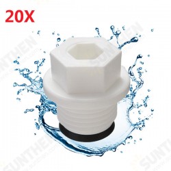 20pcs PPR Teeth Plug PPR External Wire Plug DN20 Pipe Fittings of Hot Water 20pcs PPR Teeth Plug PPR External Wire Plug DN20 Pipe Fittings of Hot Water