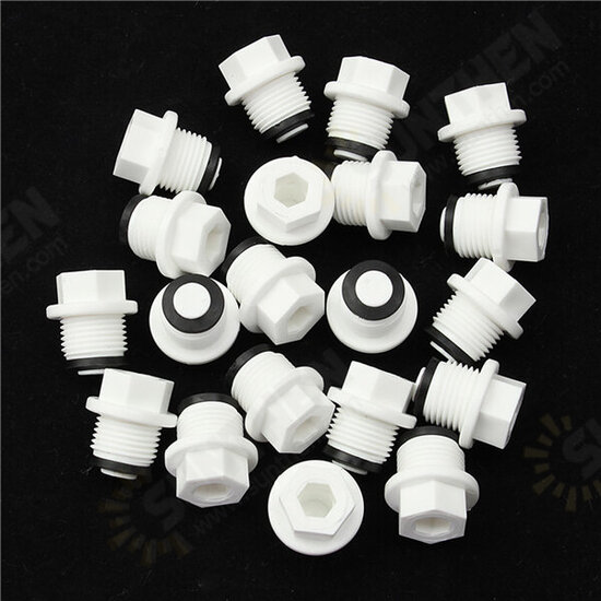 20pcs PPR Teeth Plug PPR External Wire Plug DN20 Pipe Fittings of Hot Water