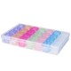 28 Slots Cosmetic Organizer Clear Acrylic Makeup Holder Case Box Jewelry Storage Box