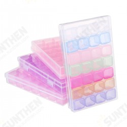 28 Slots Cosmetic Organizer Clear Acrylic Makeup Holder Case Box Jewelry Storage Box 28 Slots Cosmetic Organizer Clear Acrylic Makeup Holder Case Box Jewelry Storage Box