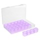 28 Slots Cosmetic Organizer Clear Acrylic Makeup Holder Case Box Jewelry Storage Box