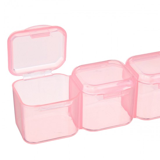 28 Slots Cosmetic Organizer Clear Acrylic Makeup Holder Case Box Jewelry Storage Box
