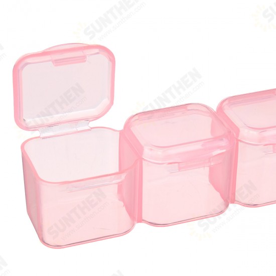 28 Slots Cosmetic Organizer Clear Acrylic Makeup Holder Case Box Jewelry Storage Box