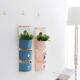 3 Bags Hanging Storage Bag Organizer Container Car Bathroom Door Wardrobe Wall Home Decorations