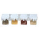 3/4 Grids Seasoning Storage Container Kitchen Wall Hanging Condiment Spice Holder