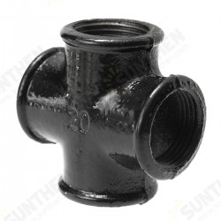 3/4 Inch Black Iron Pipe Threaded Cross Fitting Plumbing Malleable Cross Pipes Fittings 3/4 Inch Black Iron Pipe Threaded Cross Fitting Plumbing Malleable Cross Pipes Fittings