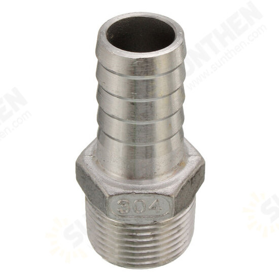 3/4 Inch Male Thread Pipe Barb Hose Tail Connector Adapter 15mm To 25mm