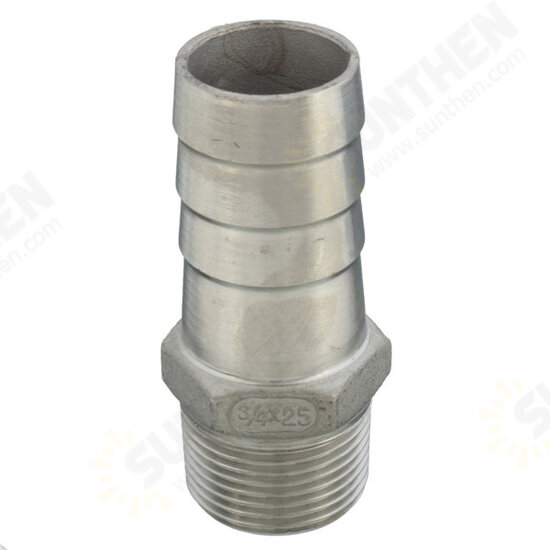 3/4 Inch Male Thread Pipe Barb Hose Tail Connector Adapter 15mm To 25mm