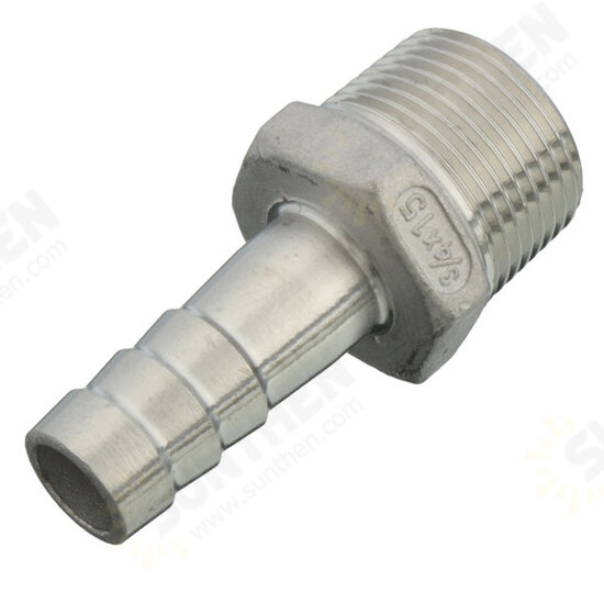 3/4 Inch Male Thread Pipe Barb Hose Tail Connector Adapter 15mm To 25mm