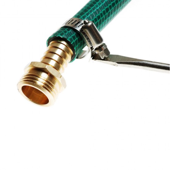 3/4 Male Female Connector Set Garden Hose Repair Mender Kit Hose Connectors Water Hose Pipe Fittings Copper Joint