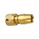 3/8inch Brass Hose Connector Copper Garden Telescopic Pipe Fittings Washing Water Quick Connector Car Wash Clean Tools Quick Connect Adapter