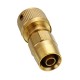 3/8inch Brass Hose Connector Copper Garden Telescopic Pipe Fittings Washing Water Quick Connector Car Wash Clean Tools Quick Connect Adapter