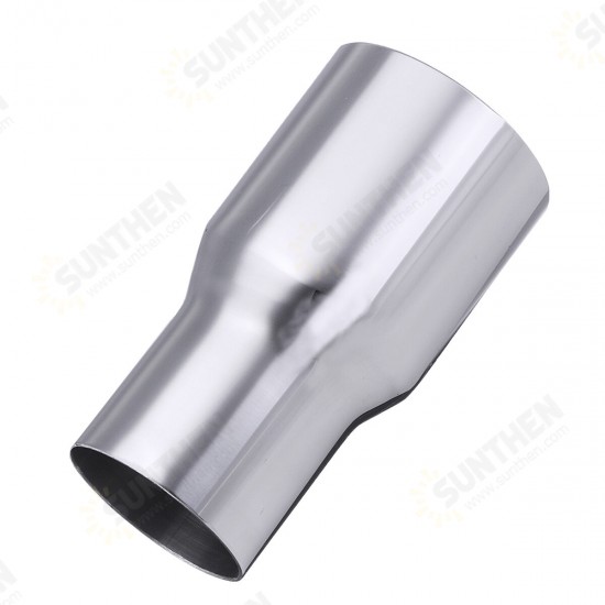 50mm To 38mm Universal Exhaust Reducer Connector Pipe Adapter Stainless Steel