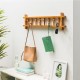 6 Hooks Wall Mount Coat Rack Rail Entryway 360 Degree Rotation Hat Clothes Towel Rack 6 Hooks Wall Mount Coat Rack Rail Entryway 360 Degree Rotation Hat Clothes Towel Rack