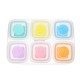 60ML 6Pcs/120ML 4Pcs Portable Baby Food Storage Snack Box Milk Powder Box Tool Box