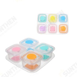 60ML 6Pcs/120ML 4Pcs Portable Baby Food Storage Snack Box Milk Powder Box Tool Box 60ML 6Pcs/120ML 4Pcs Portable Baby Food Storage Snack Box Milk Powder Box Tool Box