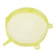 6Pcs/set Silicone Stretch Suction Pot Lids Kitchen Cover Pan Bowl Stopper Cap