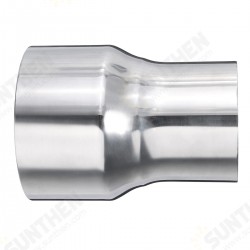 76.2mm to 57.6mm Stainless Exhaust Pipe to Component Adapter Reducer Connector Pipe Tube 76.2mm to 57.6mm Stainless Exhaust Pipe to Component Adapter Reducer Connector Pipe Tube