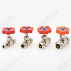 Ball Balve 6mm 8mm 10mm 12mm Pipe Orange Plastic Handle Metal High Pressure Durable Tube Needle Type Globe Valve Ball Balve 6mm 8mm 10mm 12mm Pipe Orange Plastic Handle Metal High Pressure Durable Tube Needle Type Globe Valve