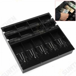 Black 5 Bills 8 Coins Cash Register Money Tray Cashier Storage Box Money Drawer Coin Holder Black 5 Bills 8 Coins Cash Register Money Tray Cashier Storage Box Money Drawer Coin Holder