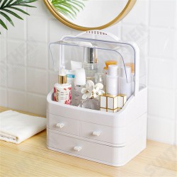 Box Storage Portable Cosmetic Large-capacity Dust-proof Plastic Desktop Drawer Organizer Box Storage Portable Cosmetic Large-capacity Dust-proof Plastic Desktop Drawer Organizer