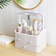 Box Storage Portable Cosmetic Large-capacity Dust-proof Plastic Desktop Drawer Organizer