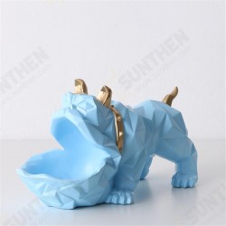 Bulldog Animal Sculpture Puppy Dog Statue Figure Ornament Gift Decorations Bulldog Animal Sculpture Puppy Dog Statue Figure Ornament Gift Decorations