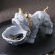 Bulldog Animal Sculpture Puppy Dog Statue Figure Ornament Gift Decorations