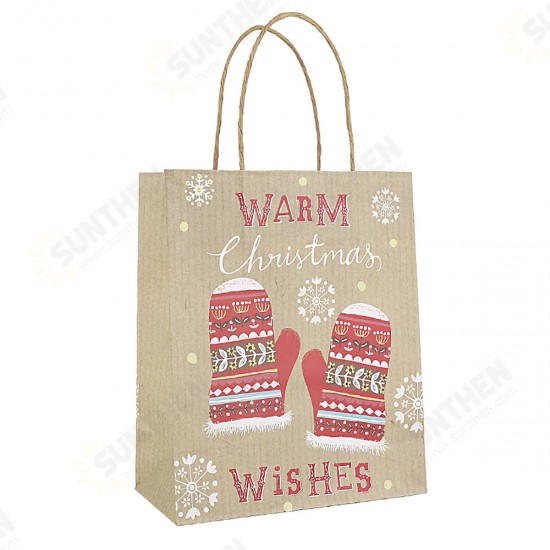Christmas Kraft Paper Santa Gift Bag Candy Chocolate Cookies Bag Merry Christmas Decorations Christmas Kraft Paper Santa Gift Bag Candy Chocolate Cookies Bag Merry Christmas Decorations