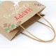Christmas Kraft Paper Santa Gift Bag Candy Chocolate Cookies Bag Merry Christmas Decorations Christmas Kraft Paper Santa Gift Bag Candy Chocolate Cookies Bag Merry Christmas Decorations