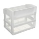 Desktop Organizer Makeup Storage Box Plastic Mini Cosmetics Case Bedroom Supplies