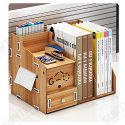 Desktop Table Organizer Office Storage Folder Rack File Wood Display Shelf Stand Desktop Table Organizer Office Storage Folder Rack File Wood Display Shelf Stand