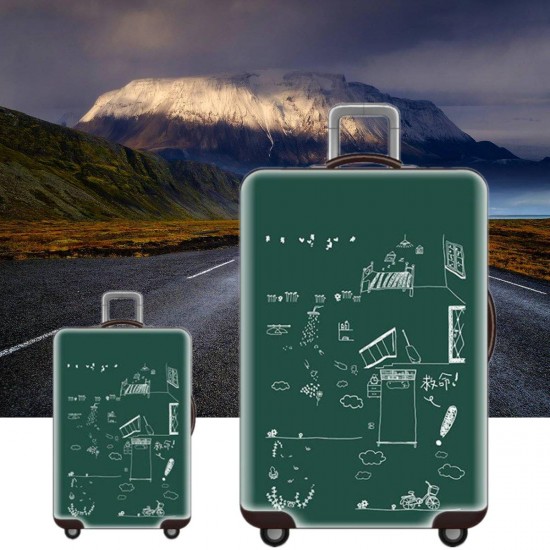 Elastic Luggage Cover Travel Suitcase Protector Dustproof Protection Trolley Case