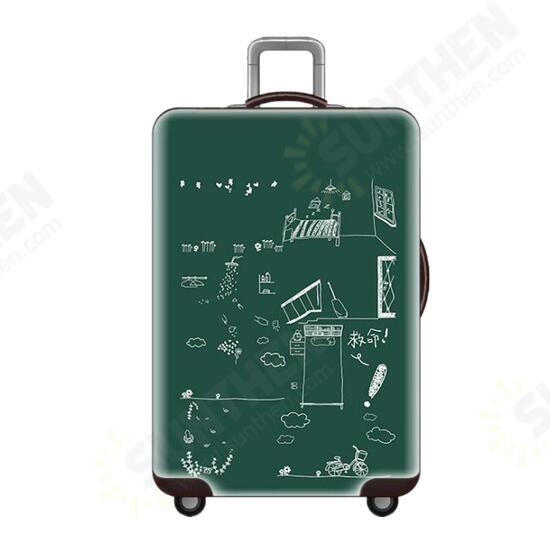 Elastic Luggage Cover Travel Suitcase Protector Dustproof Protection Trolley Case