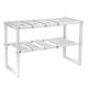 Expandable Kitchen Storage Shelf Bathroom Shoe Houseplant Organizer Rack Holder