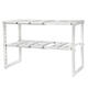 Expandable Kitchen Storage Shelf Bathroom Shoe Houseplant Organizer Rack Holder