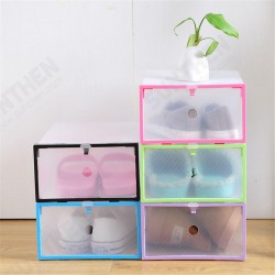 Foldable Clear Plastic Shoe Boxes Storage Organizer Stackable Tidy Display Box Baskets Foldable Clear Plastic Shoe Boxes Storage Organizer Stackable Tidy Display Box Baskets