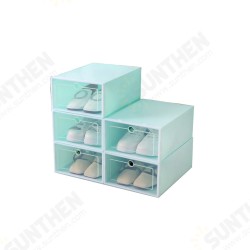 Foldable Clear Plastic Shoe Storage Boxes Display Organizer Stackable Tidy Save Space Single Box Foldable Clear Plastic Shoe Storage Boxes Display Organizer Stackable Tidy Save Space Single Box