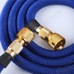 Garden Hose Pipe 2.5M 5M 7.5M 10M Expandable Watering Washing Hose Copper Plated Garden Hose Pipe 2.5M 5M 7.5M 10M Expandable Watering Washing Hose Copper Plated