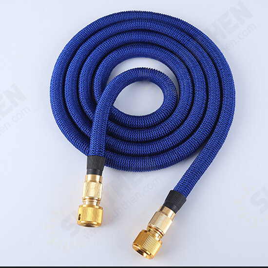 Garden Hose Pipe 2.5M 5M 7.5M 10M Expandable Watering Washing Hose Copper Plated