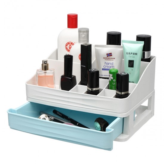 Multilayer Drawer Type Makeup Box Cosmetic Jewelry Storage Desktop Organizer Storage Box