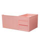 Plastic Desktop Organizer Makeup Organizer Cosmetic Storage Box Stationery Holder Home Decorations