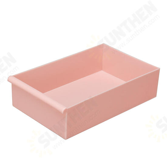 Plastic Desktop Organizer Makeup Organizer Cosmetic Storage Box Stationery Holder Home Decorations