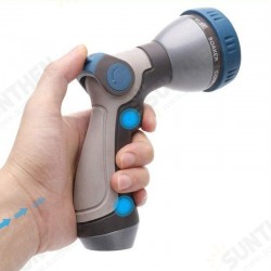 Pressure Washer Sprayer Hose Nozzle Garden Metal Spray Nozzle High Pressure 8 Spray Patterns Thumb Control for Garden Watering Car Washing Pressure Washer Sprayer Hose Nozzle Garden Metal Spray Nozzle High Pressure 8 Spray Patterns Thumb Control for Garden Watering Car Washing