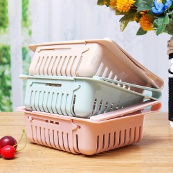 Refrigerator Plastic Storage Rack Basket Food And Beverage Drawer Storage Box Kitchen Refrigerator Plastic Storage Rack Basket Food And Beverage Drawer Storage Box Kitchen